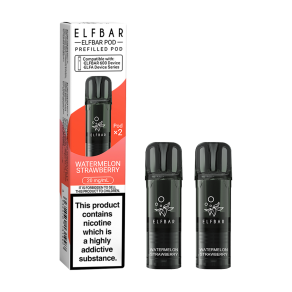 Watermelon Strawberry Elfbar 600 Pods