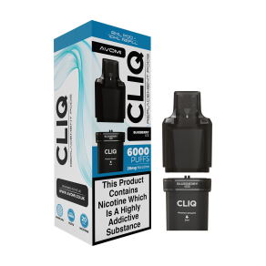 Blueberry Ice Avomi Cliq 6000 Refill Pack