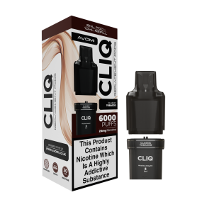Classic Tobacco Avomi Cliq 6000 Refill Pack