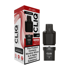 Fizzy Cherry Avomi Cliq 6000 Refill Pack