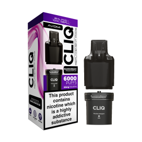 Blackcurrant Passionfruit Avomi Cliq 6000 Refill Pack