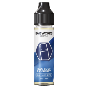 Blue Sour Raspberry Shortfill by Bar Works - 50ml