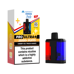 Cherry Ice / Peach Mango Hayati Pro Ultra Plus Refill Pack