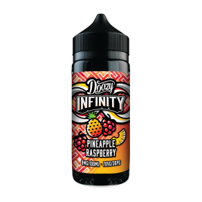 Pineapple Raspberry 70/30 100ml by Doozy Infinity