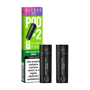 Kiwi Passion Fruit Guava Elfbar 2in1 Pods