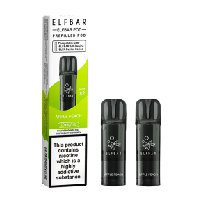 Apple Peach Elfbar 600 Pods