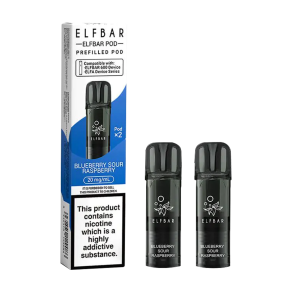 Blueberry Sour Raspberry Elfbar 600 Pods