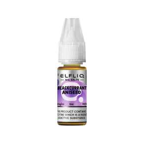 Blackcurrant Aniseed Elfliq Nic Salt by Elfbar - 10ml
