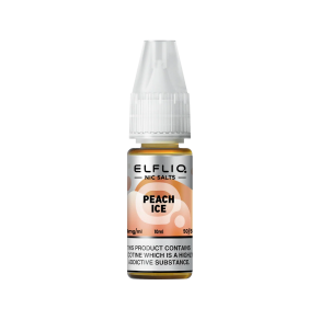 Peach Ice Elfliq Nic Salt by Elfbar - 10ml