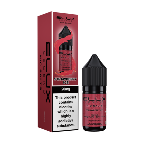 Strawberry Ice Nic Salt by Elux 10ml