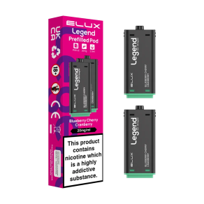 Blueberry Cherry Cranberry Elux Legend 1500 Pods