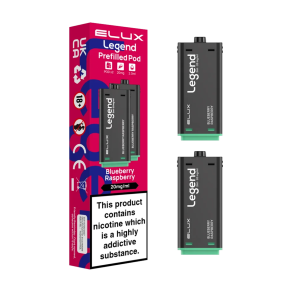 Blueberry Raspberry Elux Legend 1500 Pods