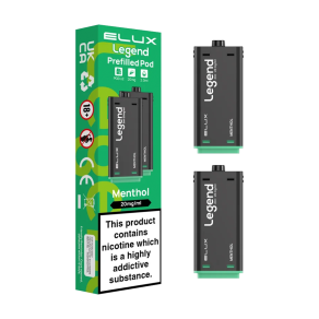 Menthol Elux Legend 1500 Pods