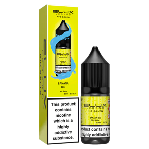 Banana Ice Nic Salt by Elux 10ml