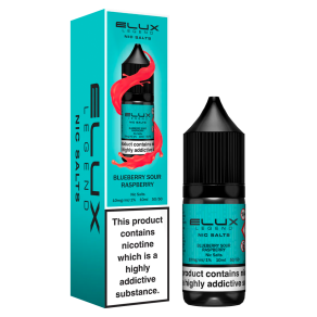 Blueberry Sour Raspberry Nic Salt by Elux 10ml