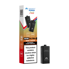 Blueberry Straw' Menthol Hayati Mini Ultra Refill Pack