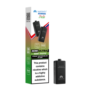 Straw' Watermelon B' Gum Hayati Mini Ultra Refill Pack