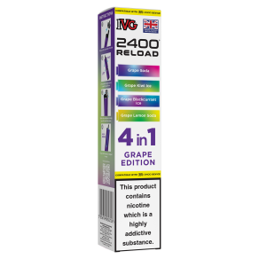 GRAPE EDITION IVG 2400 REFILL PODS