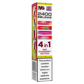 Red Raspberry Edition IVG 2400 Refill Pods
