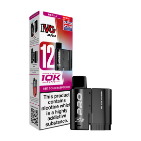 Red Sour Raspberry IVG Pro 12 Refill Pack