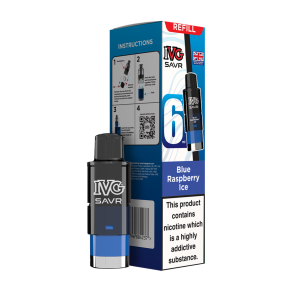 Blue Raspberry Ice IVG SAVR Refill Pack