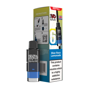 Blue Razz Lemonade IVG SAVR Refill Pack