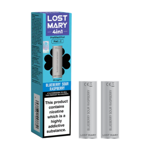 Blueberry Sour Raspberry Lost Mary 4in1 Pods