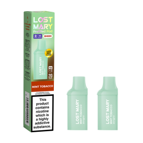 Mint Tobacco Lost Mary BM600 Pods