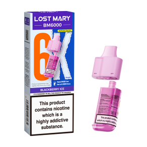 Blackberry Ice Lost Mary BM6000 Refill Pack