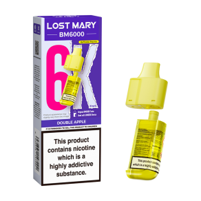 Double Apple Lost Mary BM6000 Refill Pack
