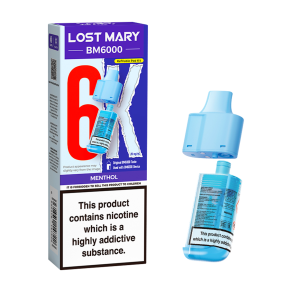 Menthol Lost Mary BM6000 Refill Pack