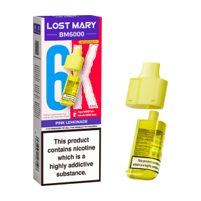 Pink Lemonade Lost Mary BM6000 Refill Pack