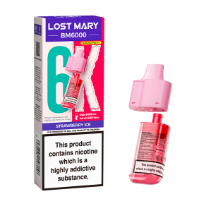 Strawberry Ice Lost Mary BM6000 Refill Pack