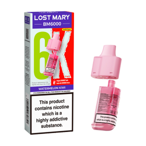 Watermelon Kiwi Lost Mary BM6000 Refill Pack