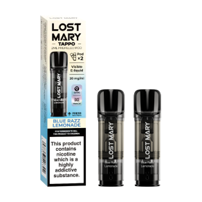 Blue Razz Lemonade Lost Mary Tappo Pods