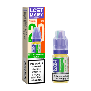 Kiwi Passionfruit Guava Lost Mary Nic Salt