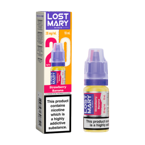 Strawberry Banana Lost Mary Nic Salt