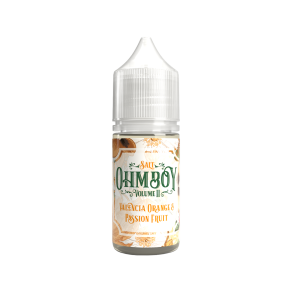 Valencia Orange and Passion Fruit Nic Salt E-Liquid by Ohm Boy Volume II
