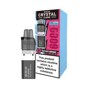 Blue Razz Lemonade SKE Crystal CL6000 Pods