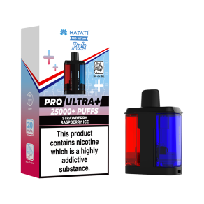Strawberry Raspberry Ice Hayati Pro Ultra Plus Refill Pack