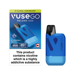 Blue Blueberry Ice Vuse Go Reload 1000 Kit