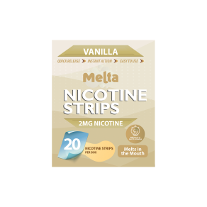 Vanilla Melta Nicotine Strips