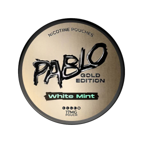 White Mint Pablo Gold Edition Nicotine Pouches