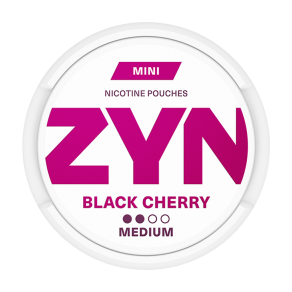 Black Cherry Mini ZYN Nicotine Pouches